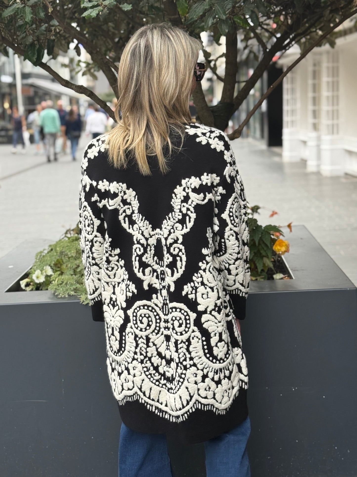 Gilet Bordo zwart