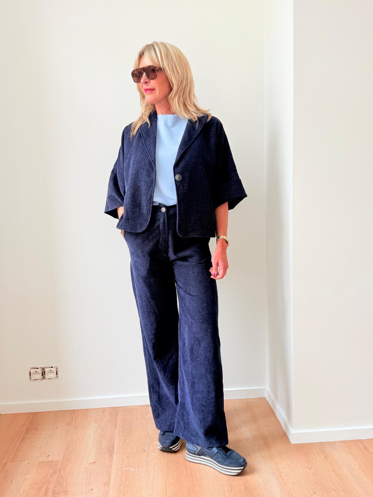 Jacket Crabi Navy