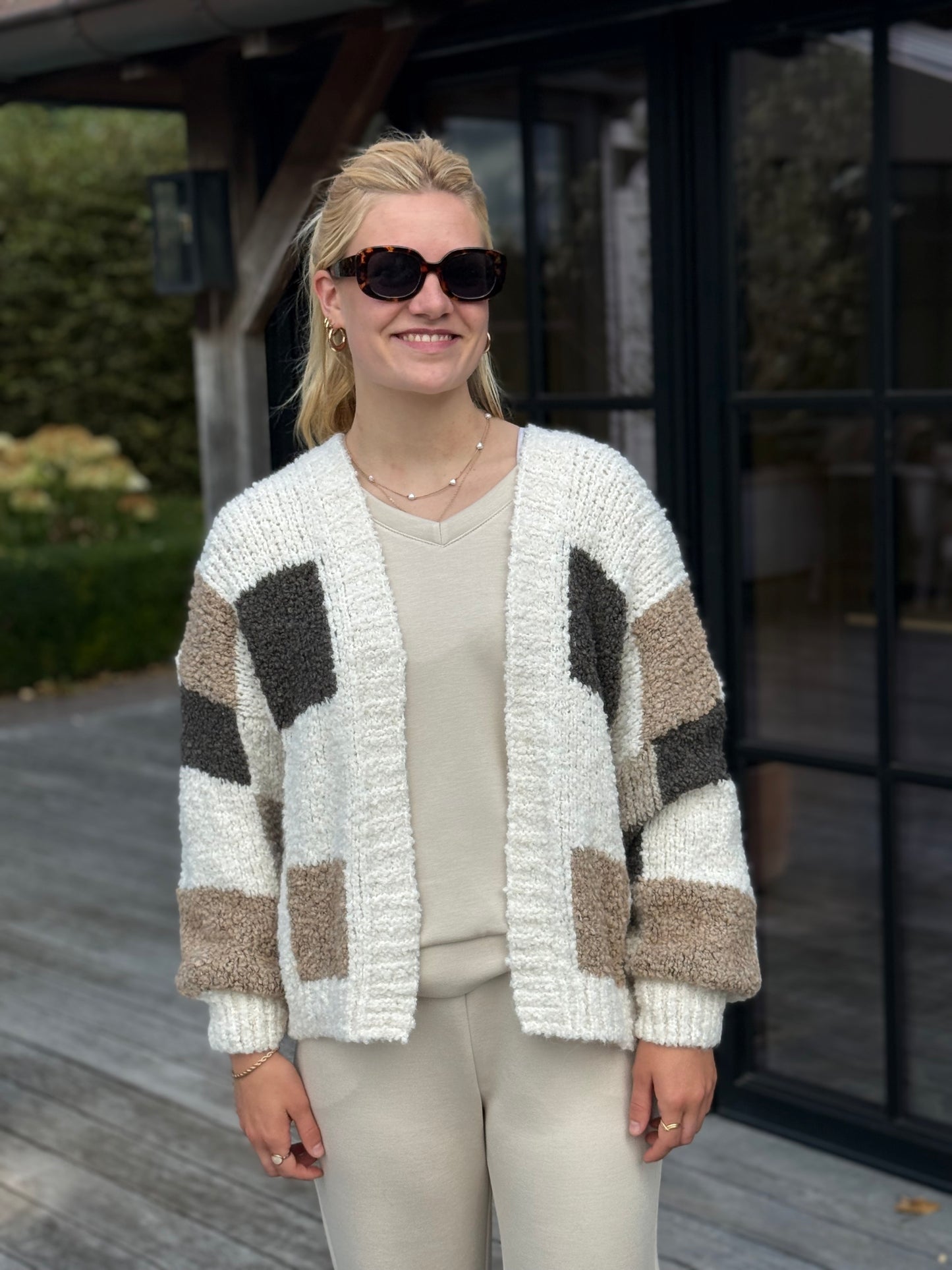 Gilet Bopora chocolade