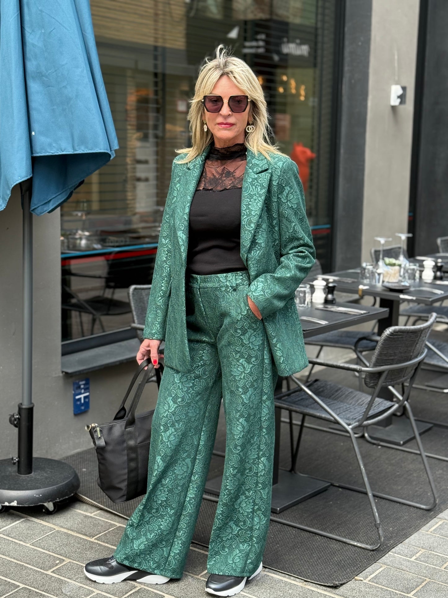 Kostuum Brianda Gucci groen