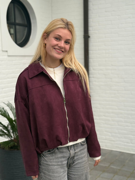 Jacket Belia Burgundy