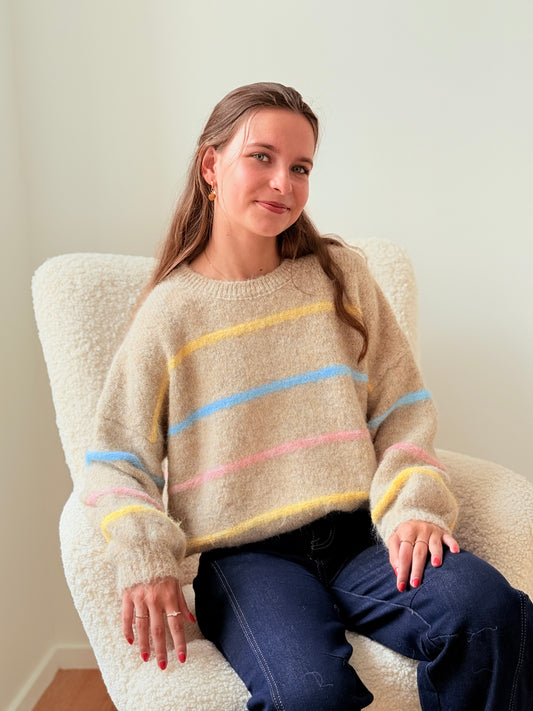 Pull Brigitte Camel