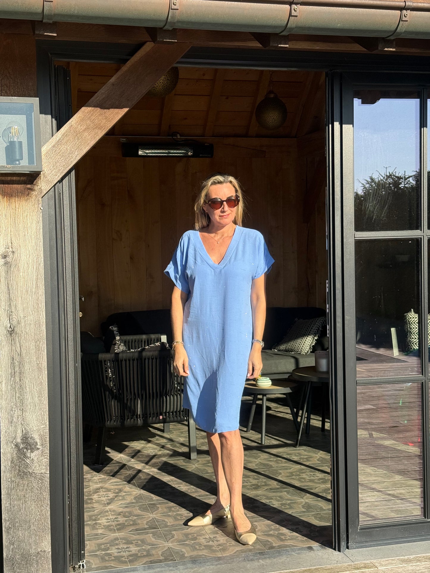 Kleed Coby Lavenderblue Glam