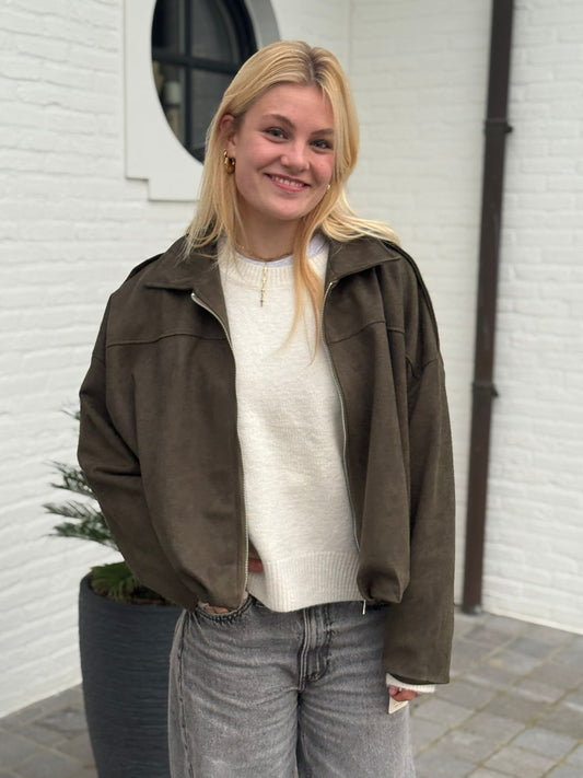 Jacket Belia khaki