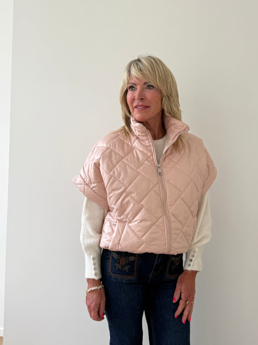Bodywarmer Betty roze