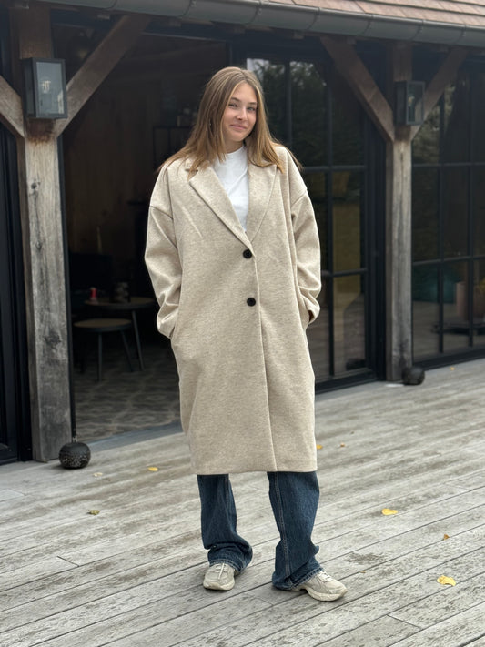 Jas Brendy beige