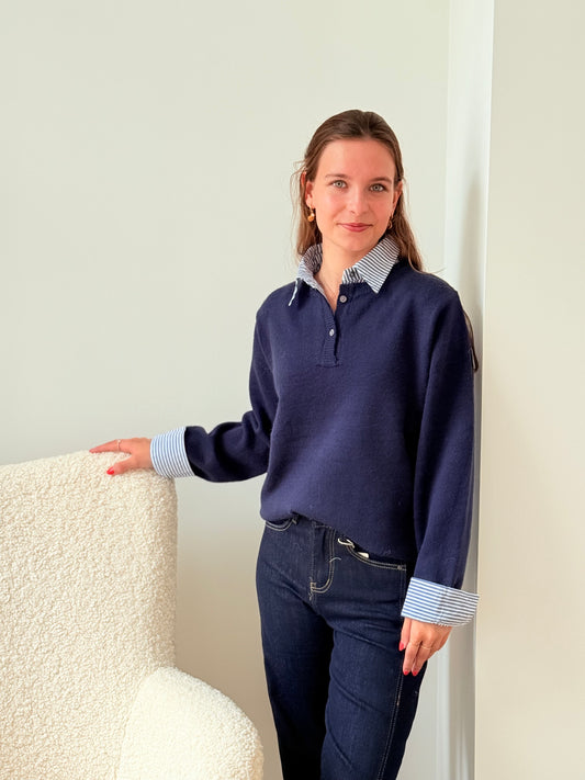 Pull Blue blauw