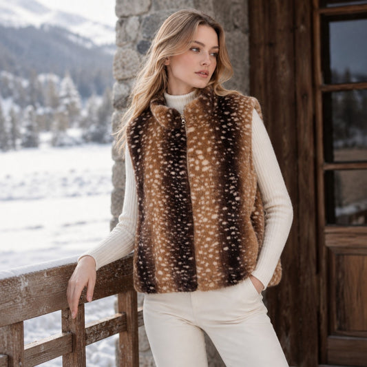 Gilet Bambi choco