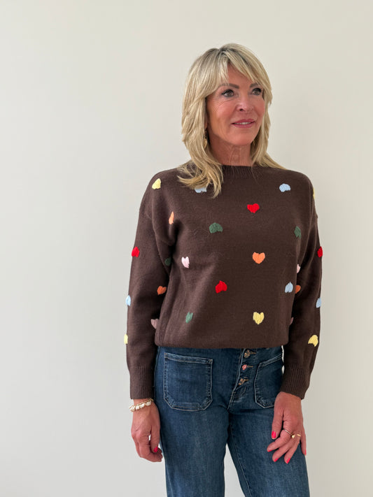 Pull Babette bruin