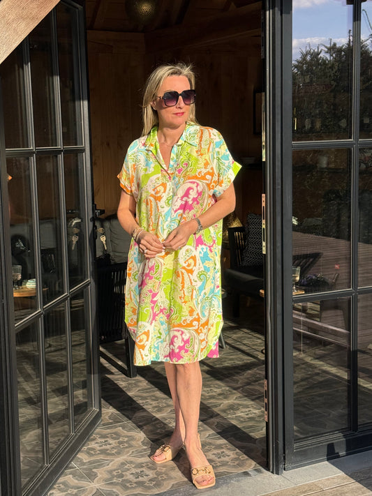 Kleed Cally Cashmire green