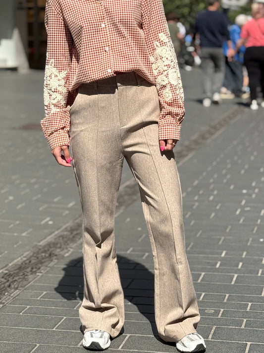 Broek Bettine taupe