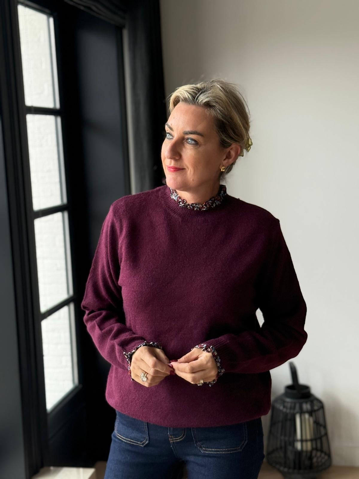 Pull Berire Bordeaux