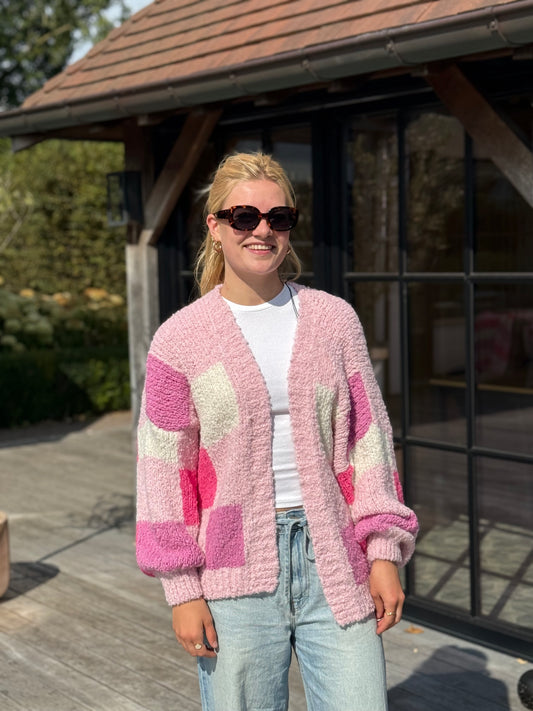 Gilet Bopora roze