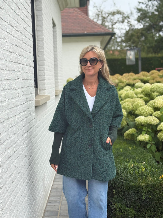Korte jas Brenda Gucci groen