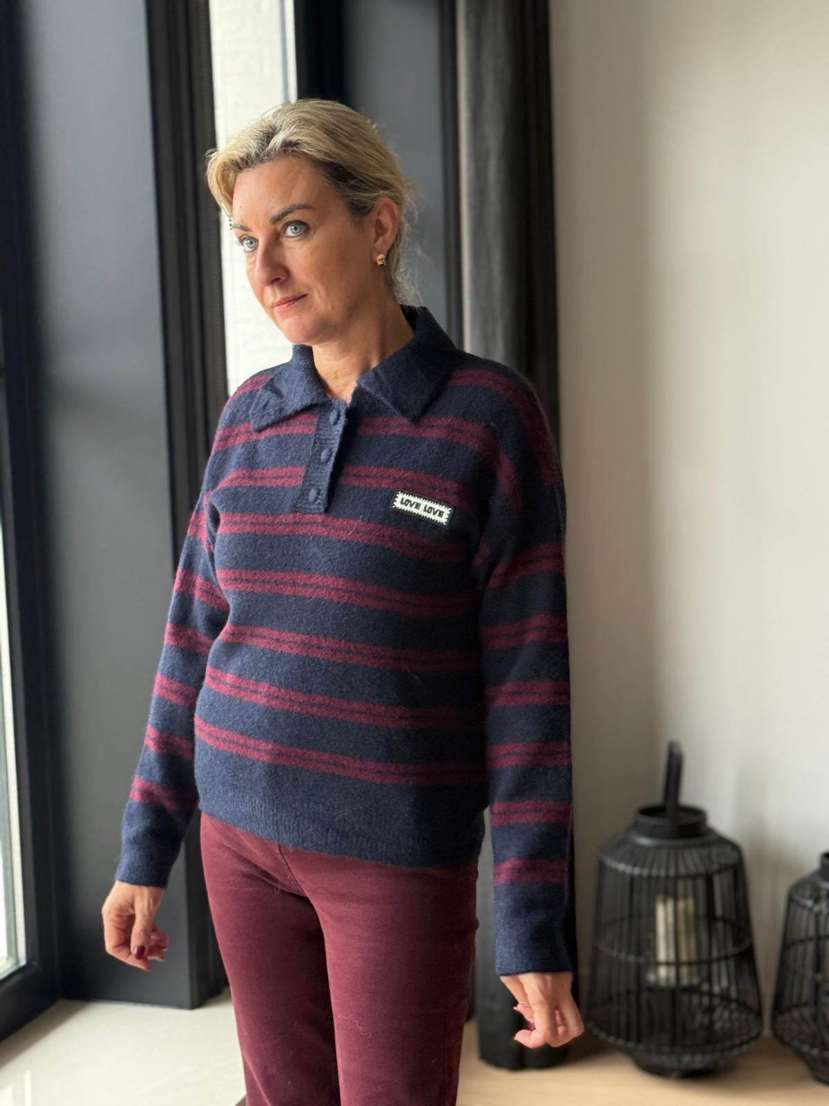 Pull Bodille gestreept