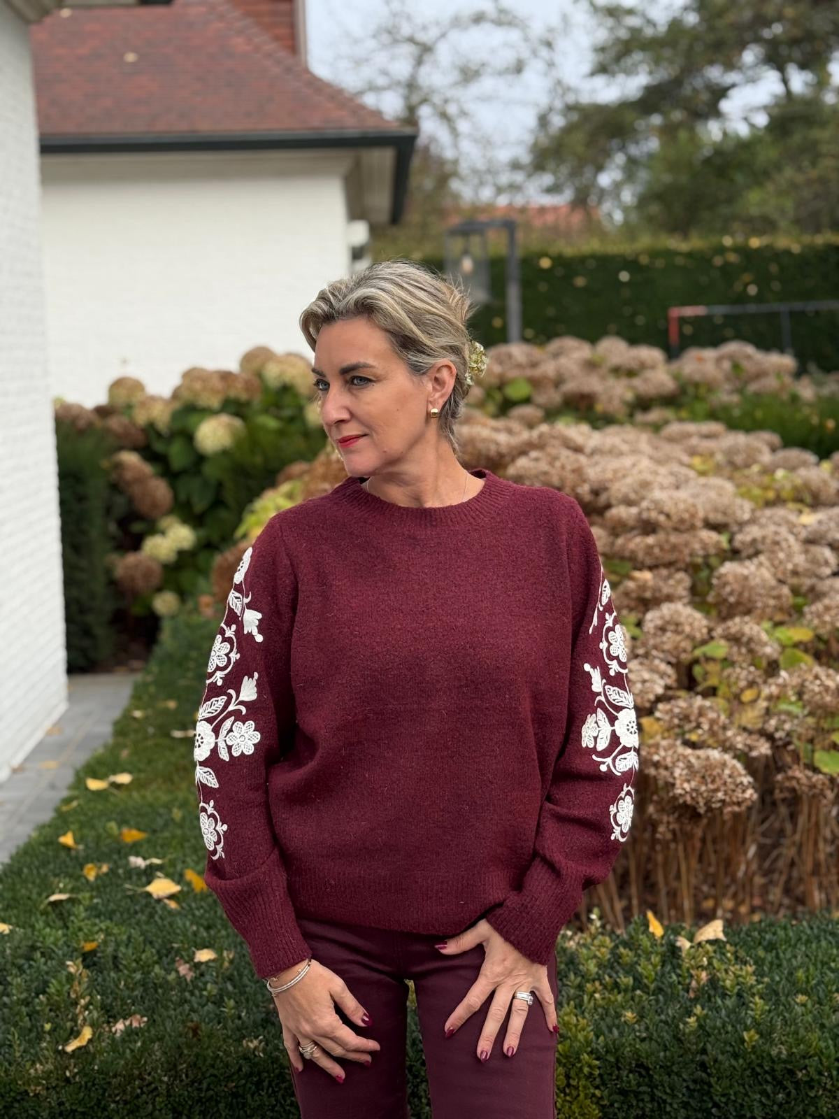 Pull Beliz Bordeaux