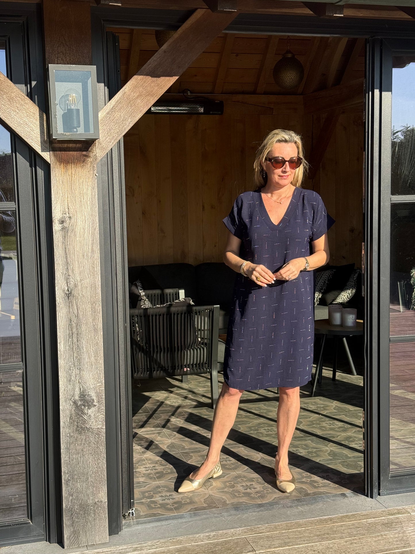 Kleed Coby Glam Navy