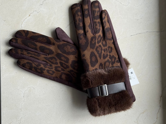 Handschoen Bastiana Leopard