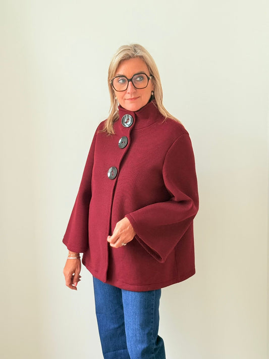Mantel Bess Burgundy