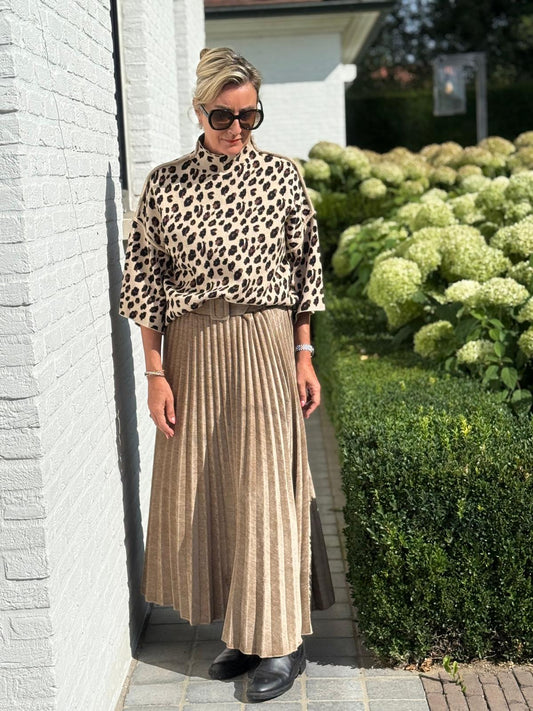 Trui Beril leopard